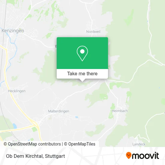 Ob Dem Kirchtal map