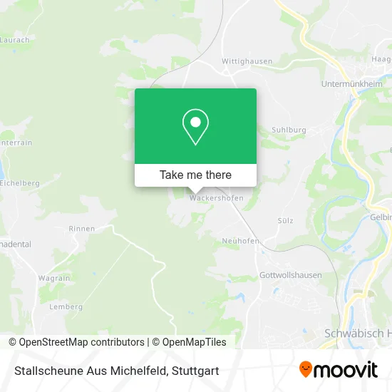 Stallscheune Aus Michelfeld map
