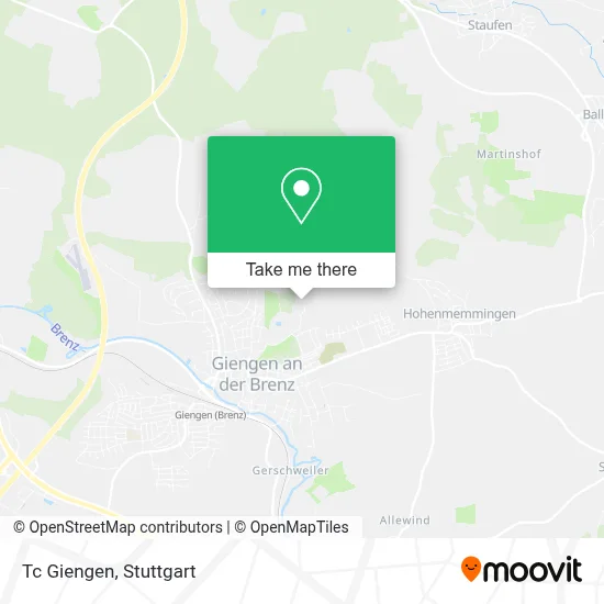 Tc Giengen map