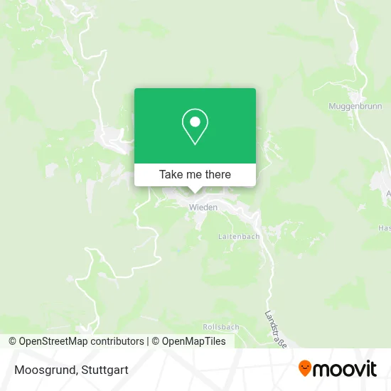Moosgrund map