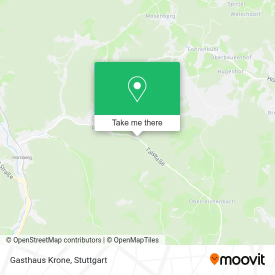 Gasthaus Krone map
