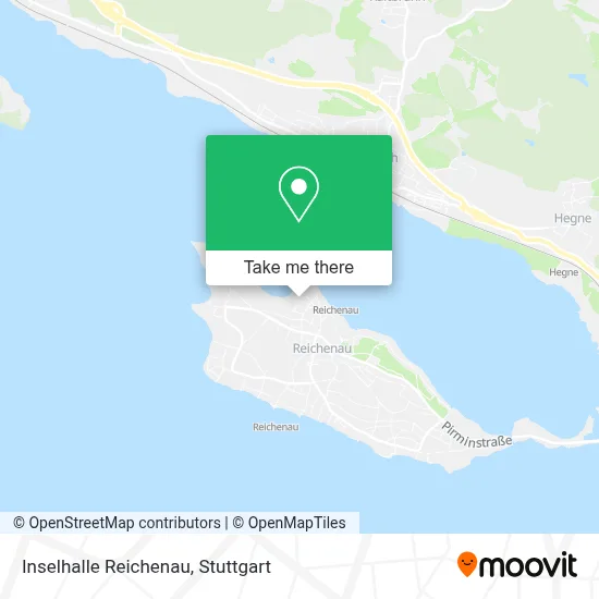 Inselhalle Reichenau map