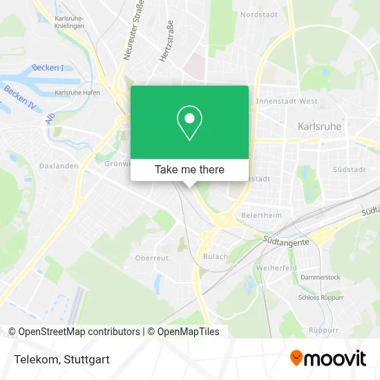 Telekom map