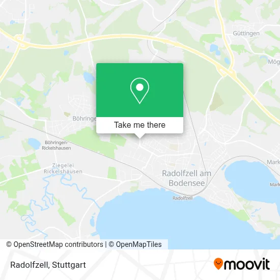 Radolfzell map