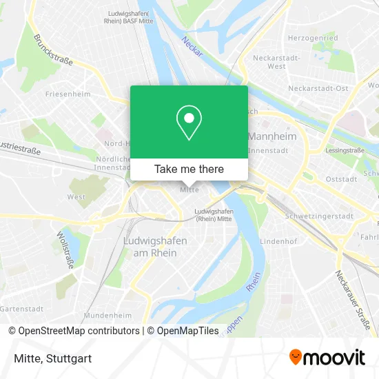 Mitte map