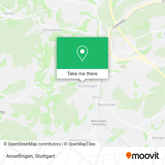 Anselfingen map