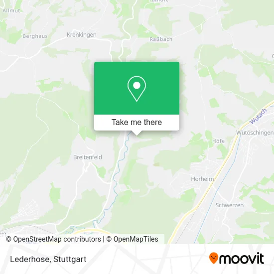 Lederhose map