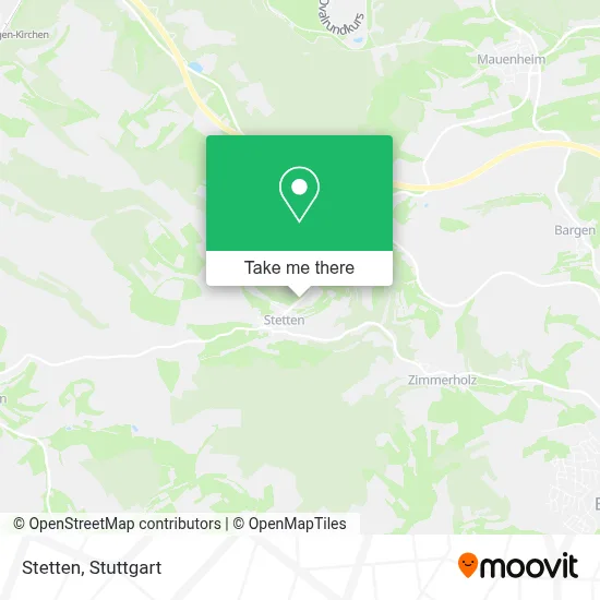 Stetten map
