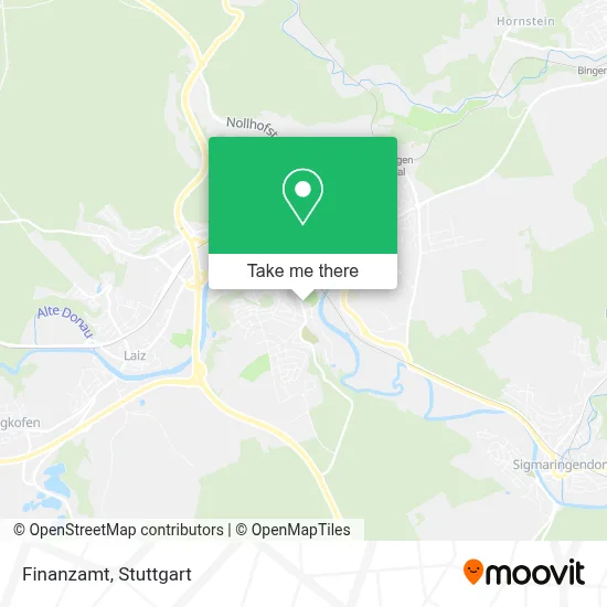 Finanzamt map