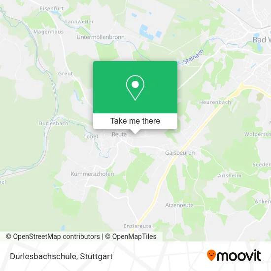 Durlesbachschule map
