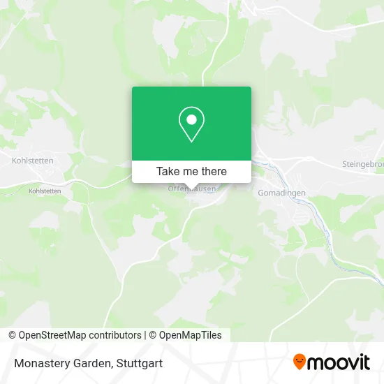 Klostergarten map