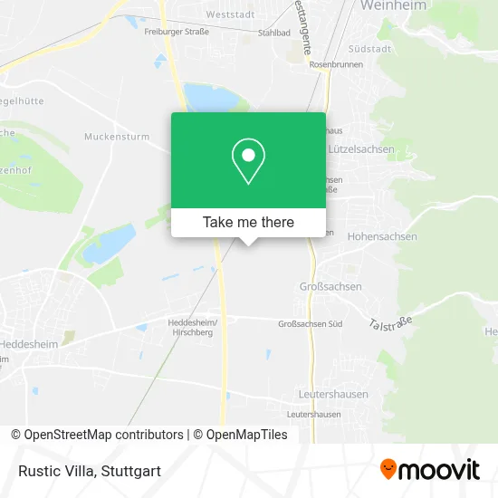 Villa Rustica map