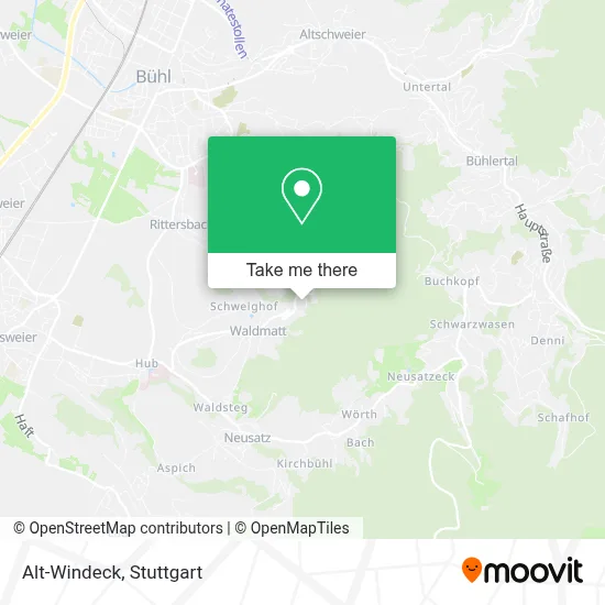 Alt-Windeck map