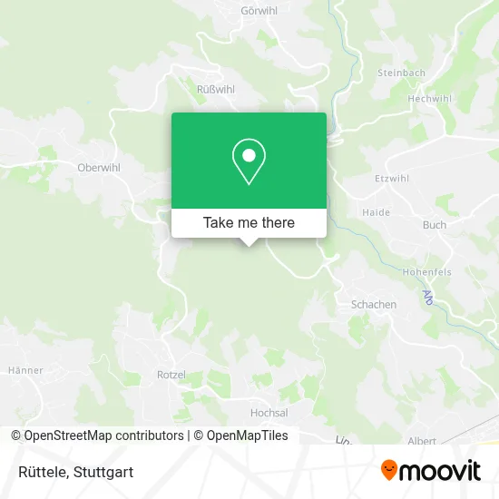 Rüttele map