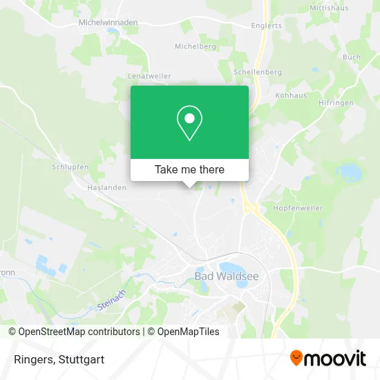 Ringers map