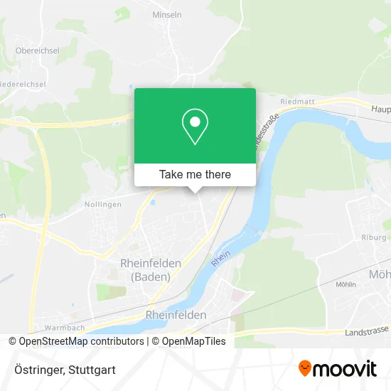 Östringer map