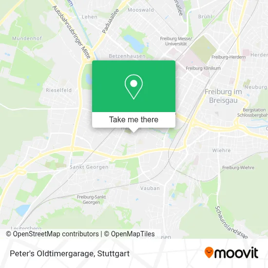 Peter's Oldtimergarage map