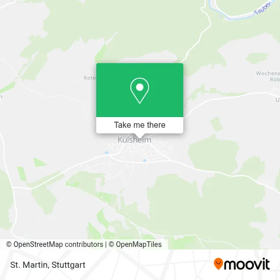 St. Martin map