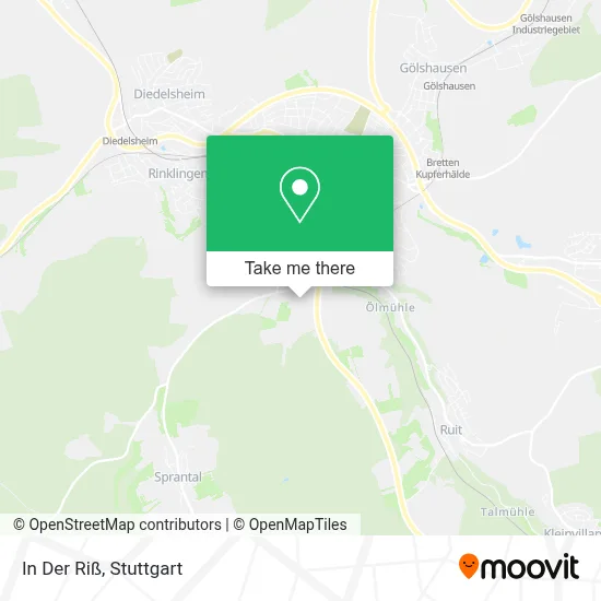 In Der Riß map