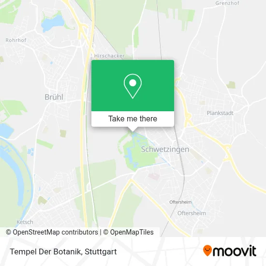 Tempel Der Botanik map