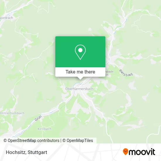 Hochsitz map