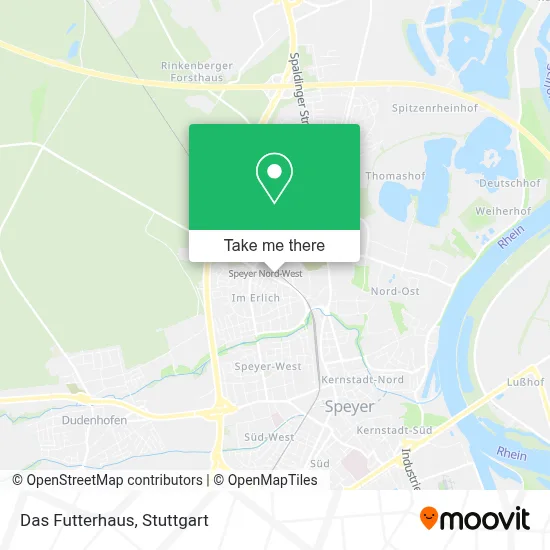 Das Futterhaus map