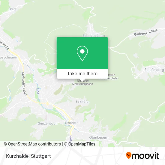 Kurzhalde map