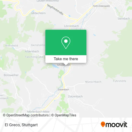 El Greco map