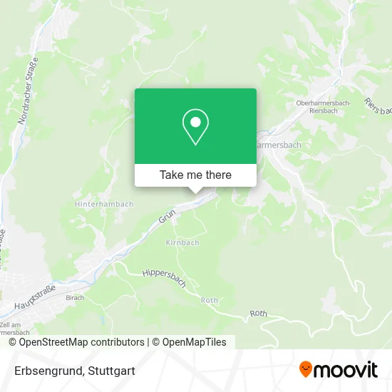 Erbsengrund map
