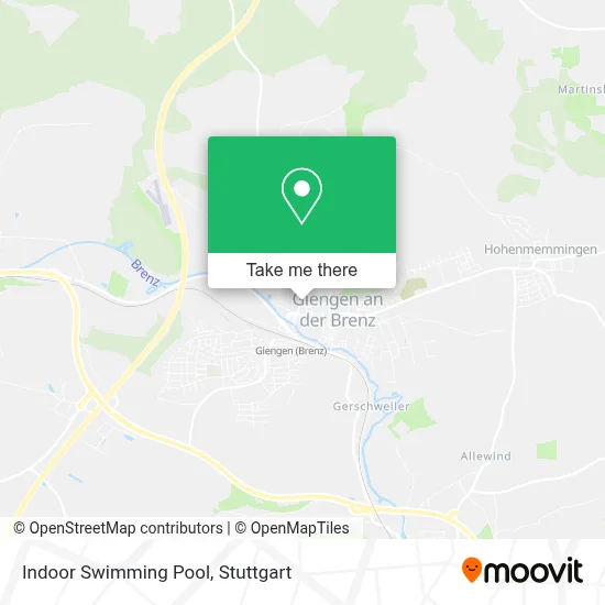 Hallenbad map