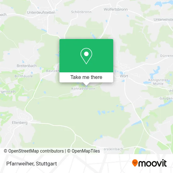 Pfarrweiher map