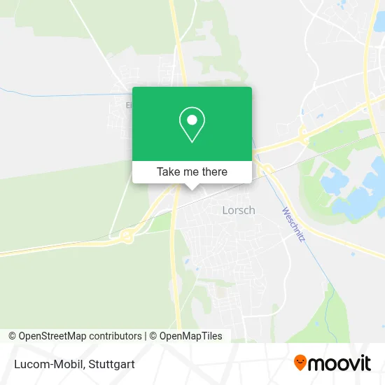 Lucom-Mobil map
