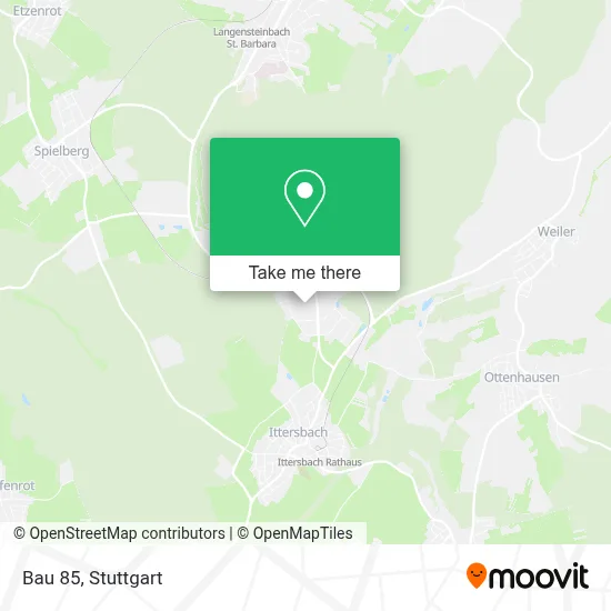 Bau 85 map