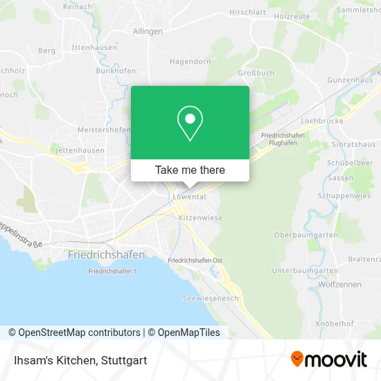 Ihsam's Kitchen map
