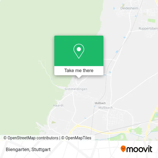 Biengarten map
