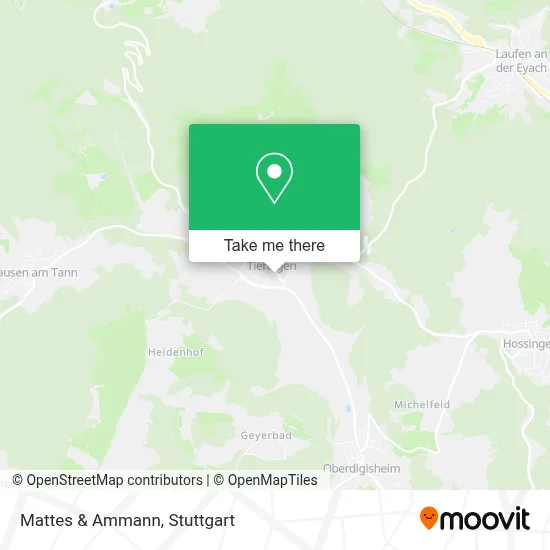 Mattes & Ammann map