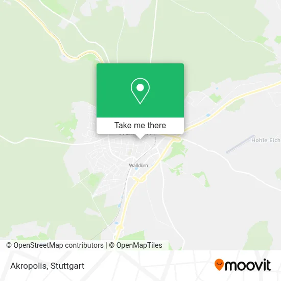Akropolis map