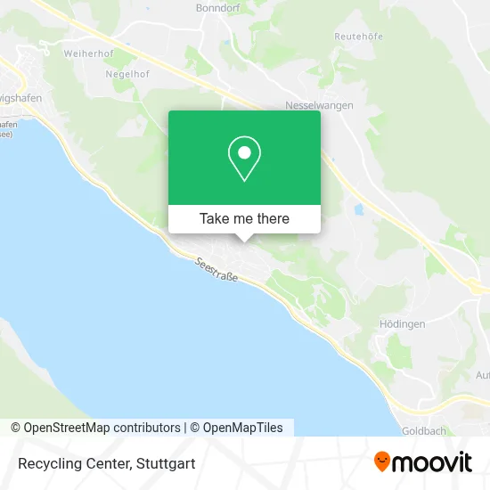 Wertstoffhof map