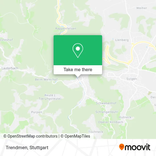 Trendmen map