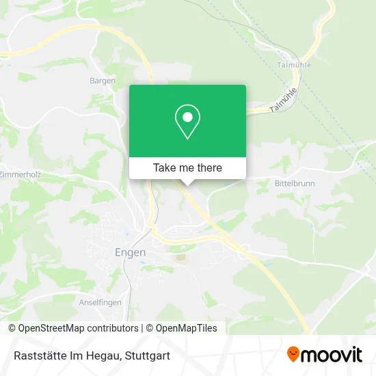 Raststätte Im Hegau map