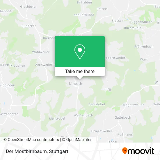 Der Mostbirnbaum map