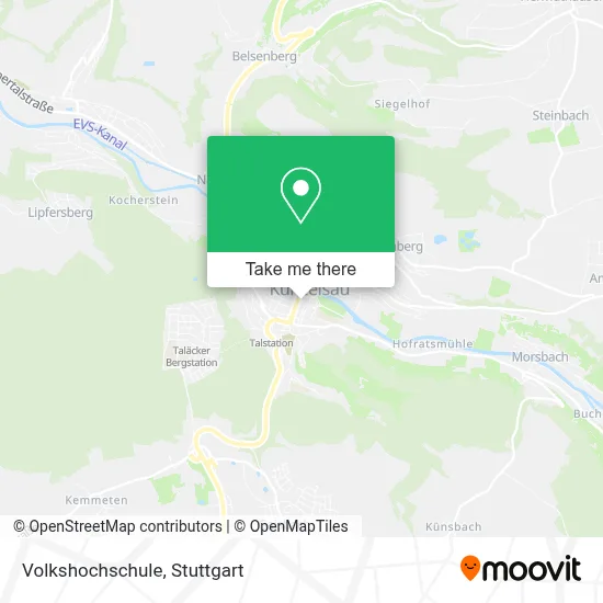 Volkshochschule map
