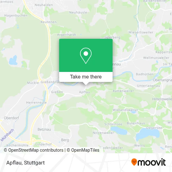 Apflau map