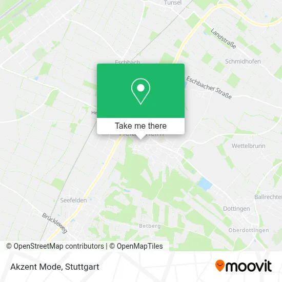 Akzent Mode map