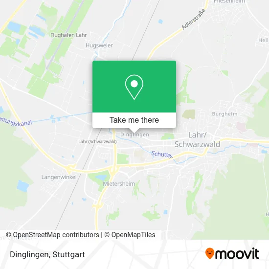 Dinglingen map