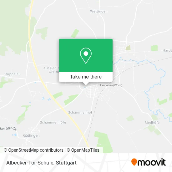 Albecker-Tor-Schule map