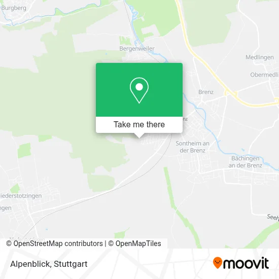 Alpenblick map