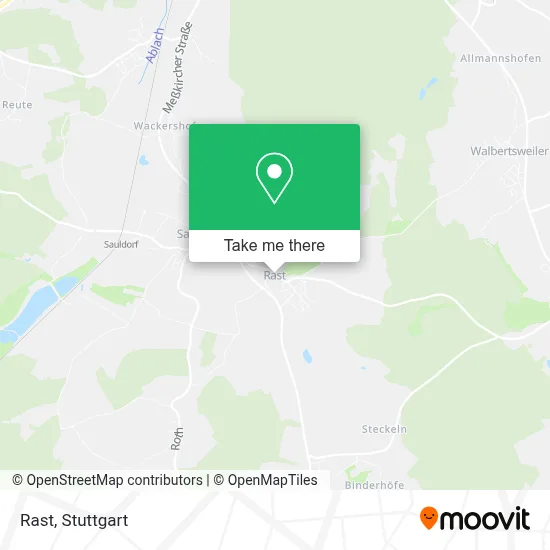 Rast map
