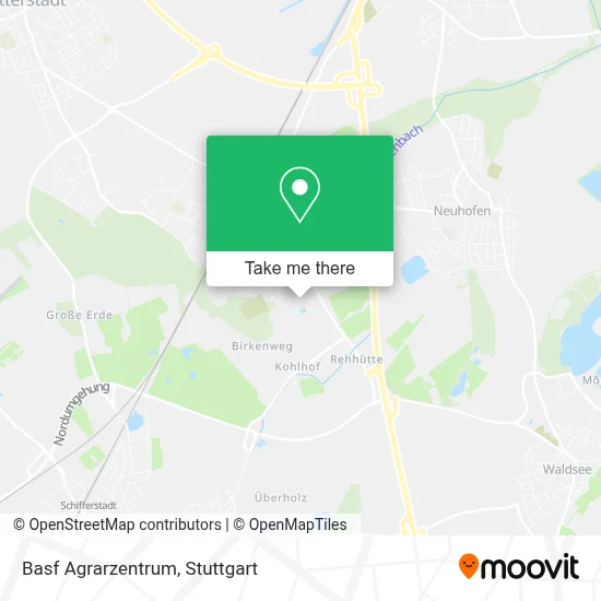 Basf Agrarzentrum map