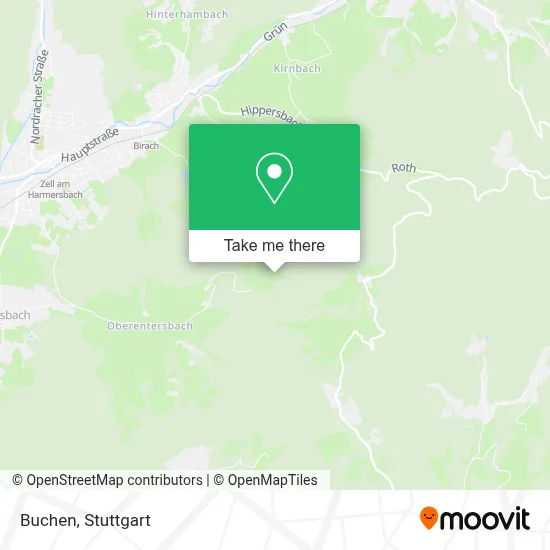 Buchen map